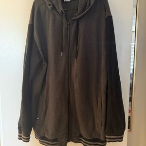 Vans Men's Charcoal Zip-Up Sweater